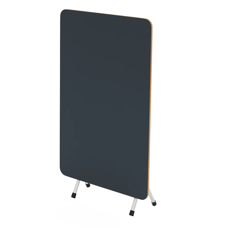 Eportatif - Evinizde Yer Açın!60x90 Siyah Mermer Desenli Katlanır